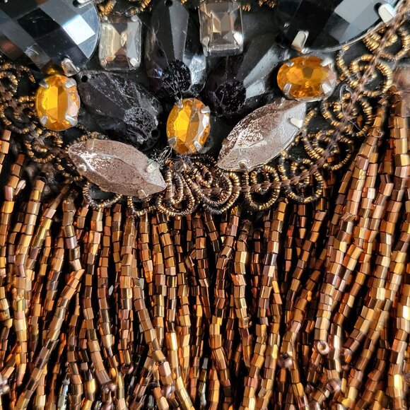 Mary Frances beaded crossbody purse - Picture 3 of 4